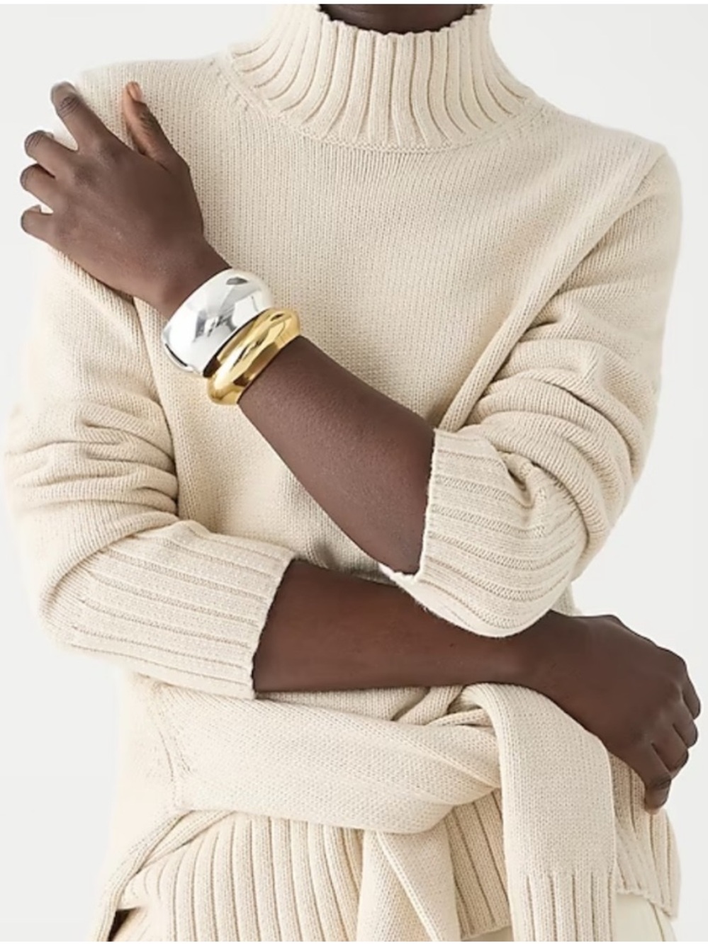 J. Crew Cotton Turtleneck Sweater, XS